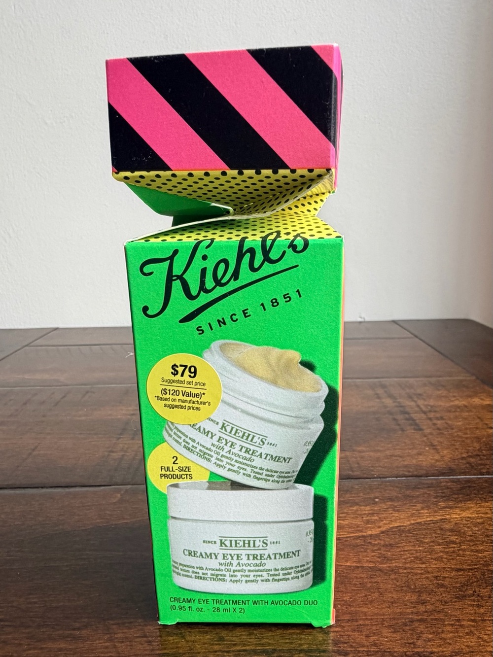 Kiehl's Creamy Eye Treatment With Avocado ~ 0.95fl. oz - 28ml ( pack off 2 )